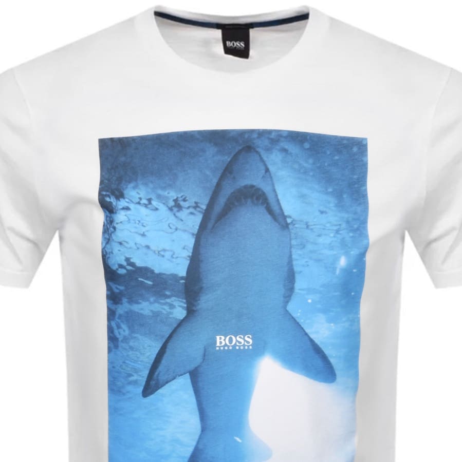 Alternative Image for ProductBOSS Tnoah 1 T Shirt White2